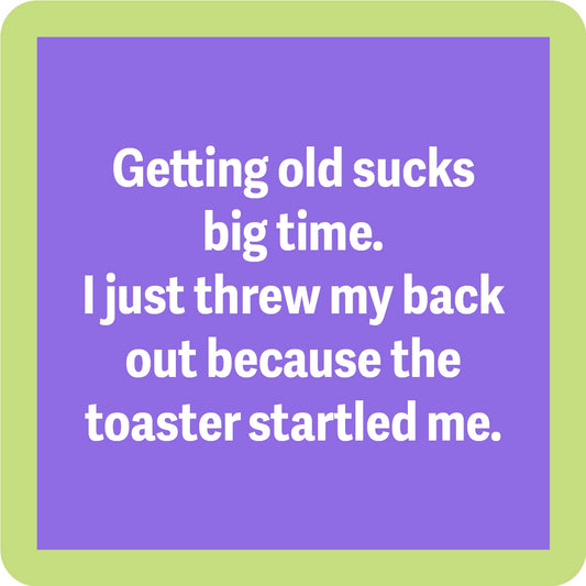 Coaster Threw Out Back