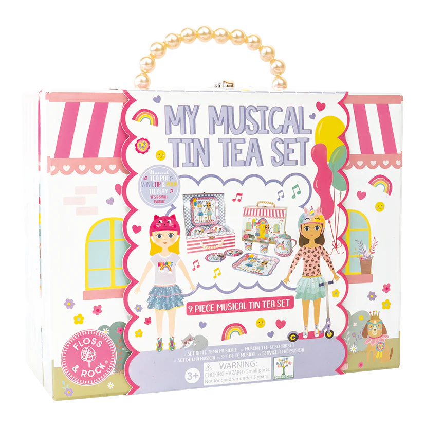 Floss & Rock 9 Piece Musical Tea Set- Best Friends