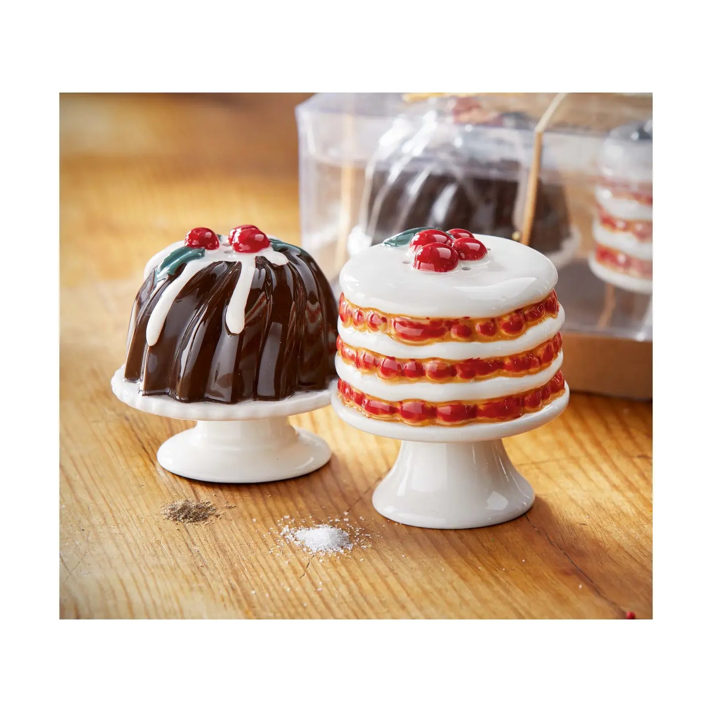 Sugar Plum Cakes Salt & Pepper