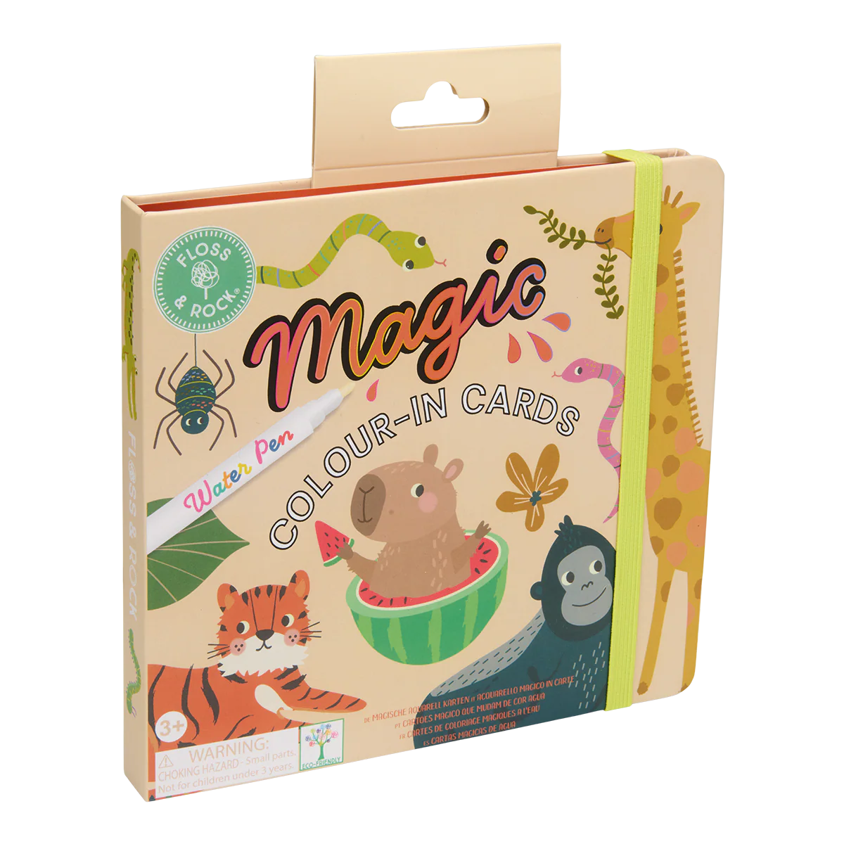Floss & Rock Magic Color Changing Water Cards Jungle