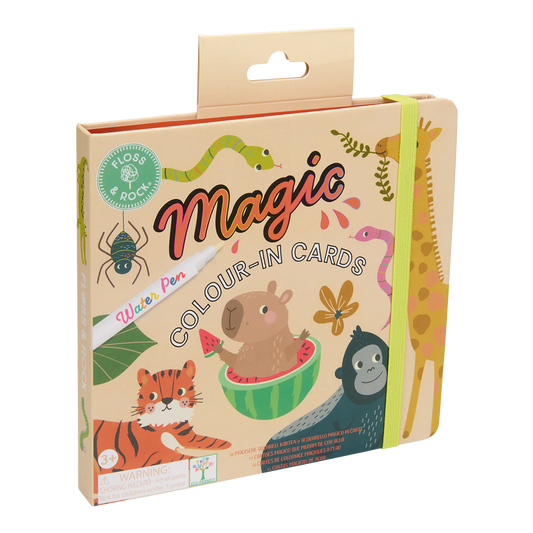 Floss & Rock Magic Color Changing Water Cards Jungle