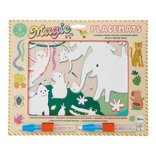 Floss & Rock Magic Water Placemats Jungle