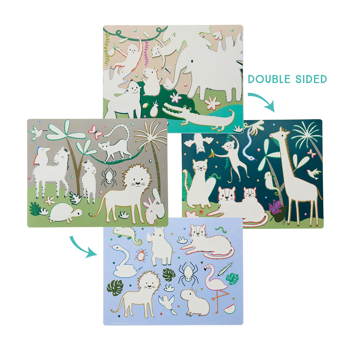 Floss & Rock Magic Water Placemats Jungle