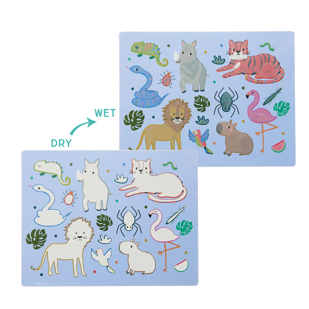 Floss & Rock Magic Water Placemats Jungle