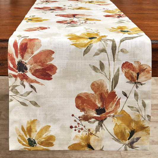 Phoenix Floral Table Runner 72in