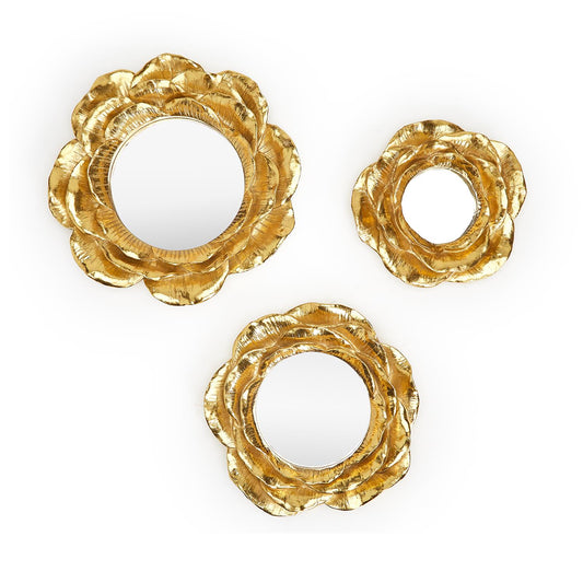 Golden Fleur Wall Decor Medium