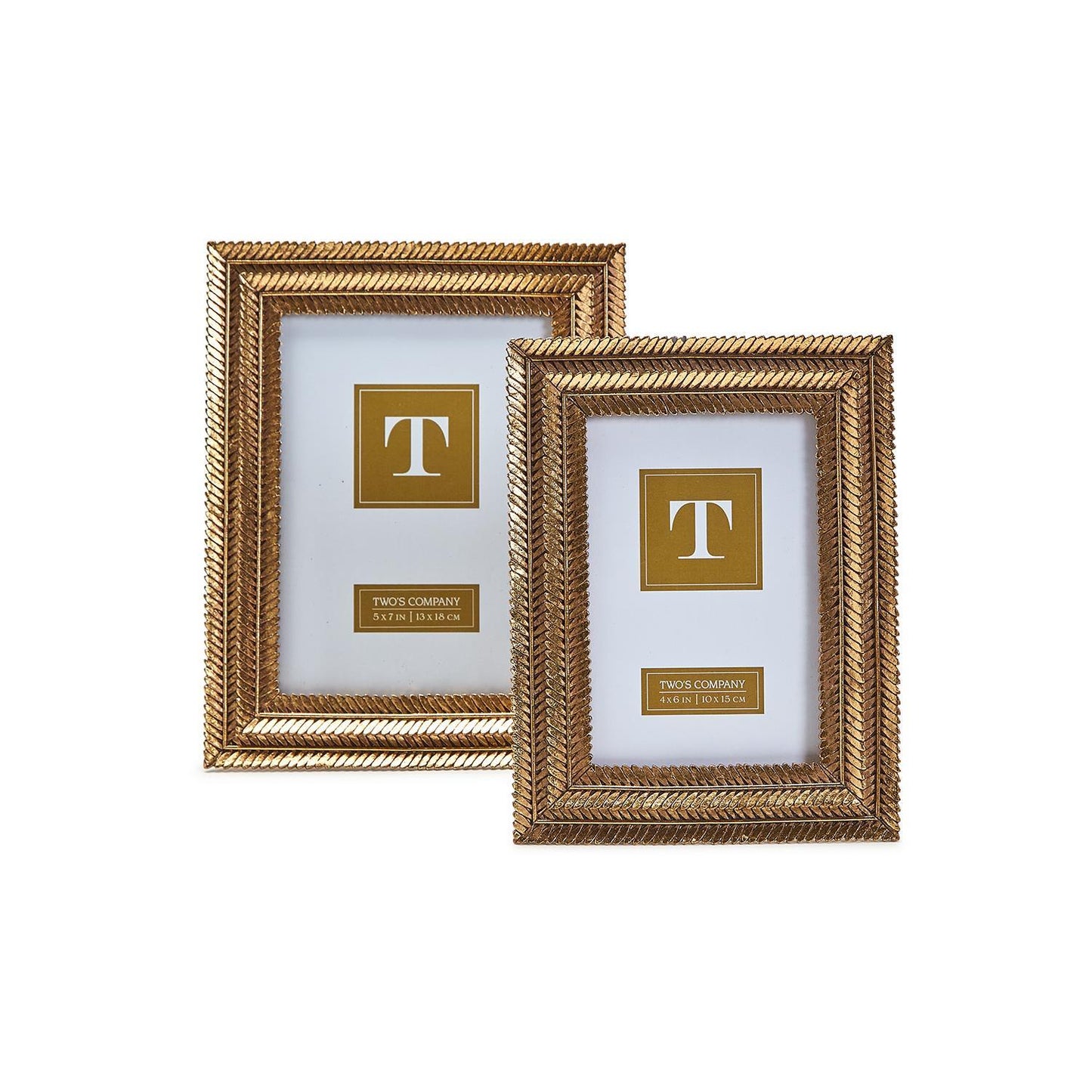 Gold Fern Frame 5x7