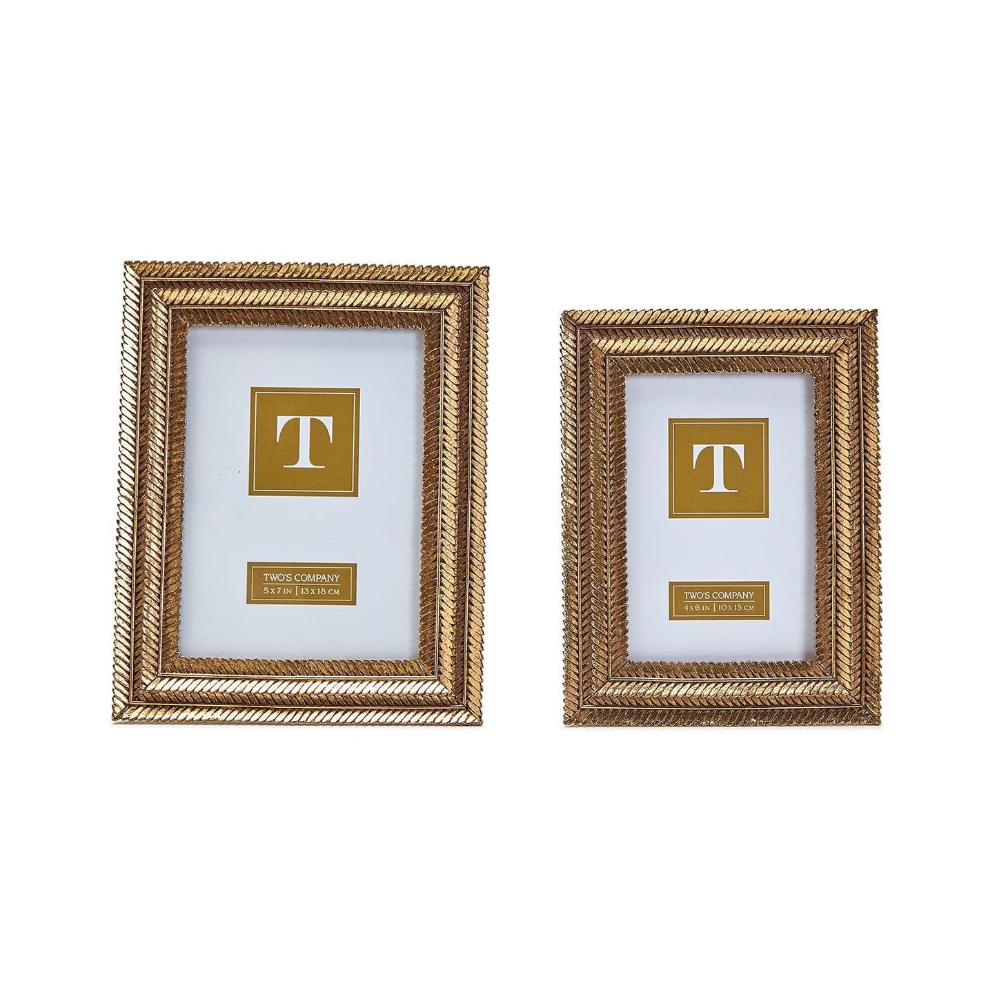 Gold Fern Frame 5x7