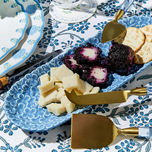 Hydrangea Tidbit/Cracker Dish