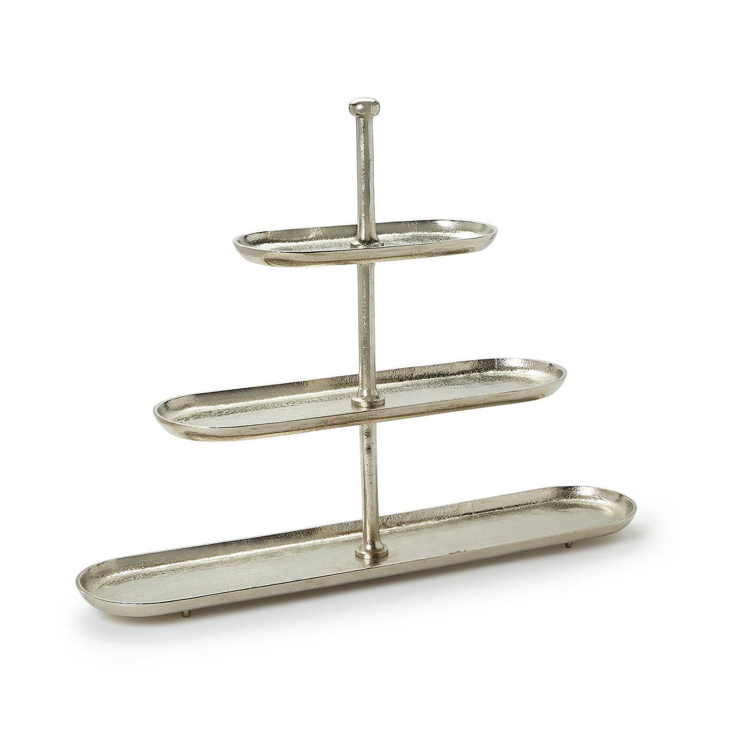 Silver Etagere 3 Tier Server