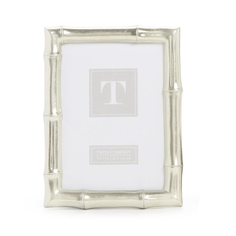 Silver Bamboo Photo Frame 5x7