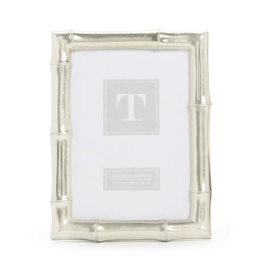 Silver Bamboo Photo Frame 5x7