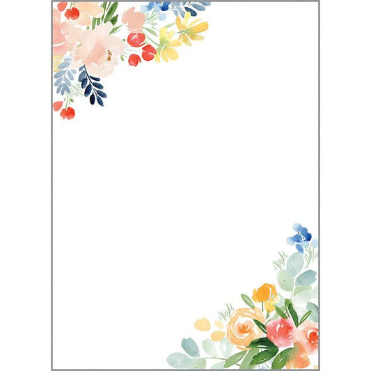 Gina B. Lovely Blossoms Notepad