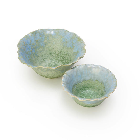 Artisanal Reactive Glaze Bowl Large