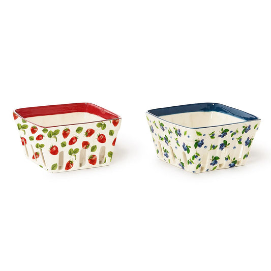 Two's Company Very Berry Fruit Crate - Asst