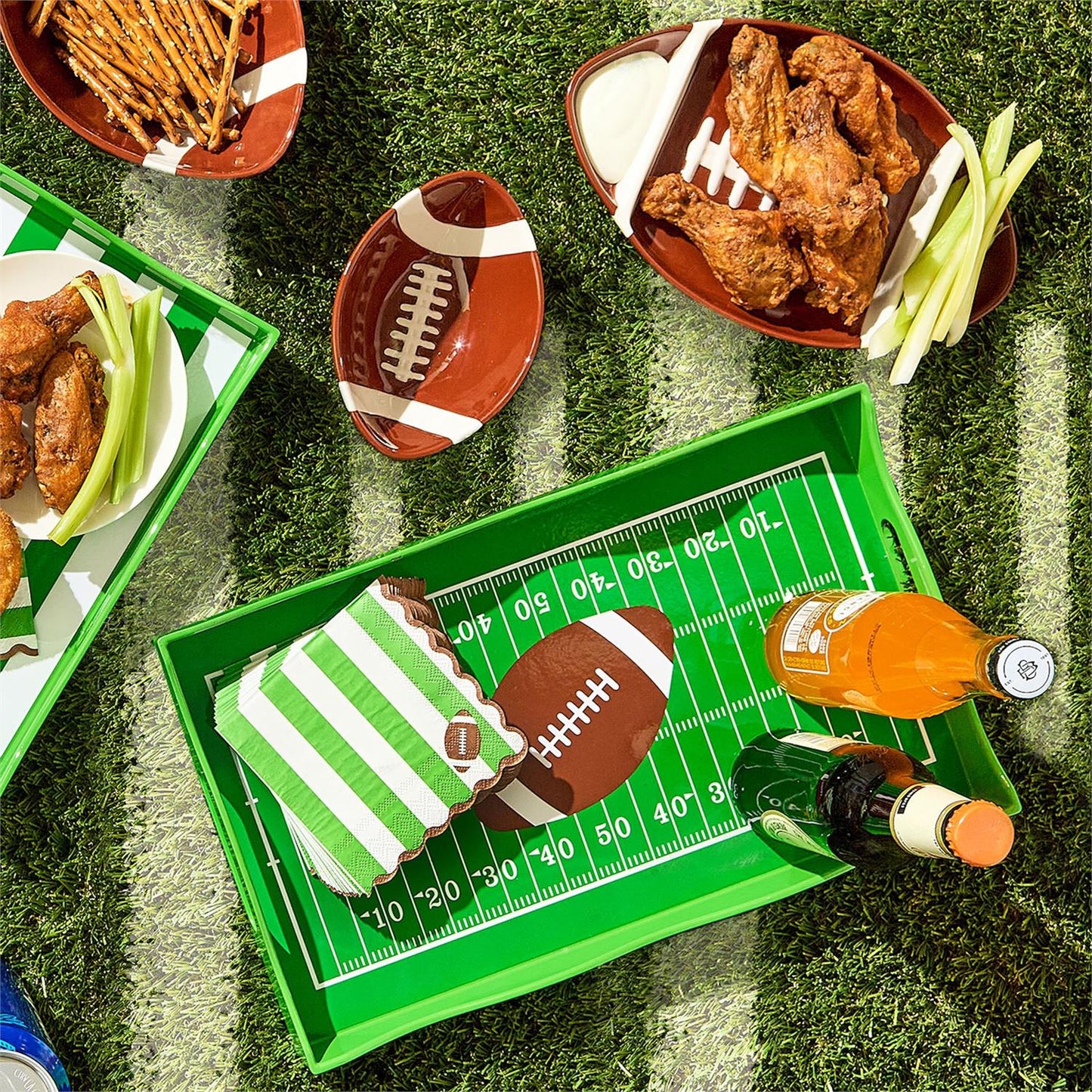 Football Field Tray