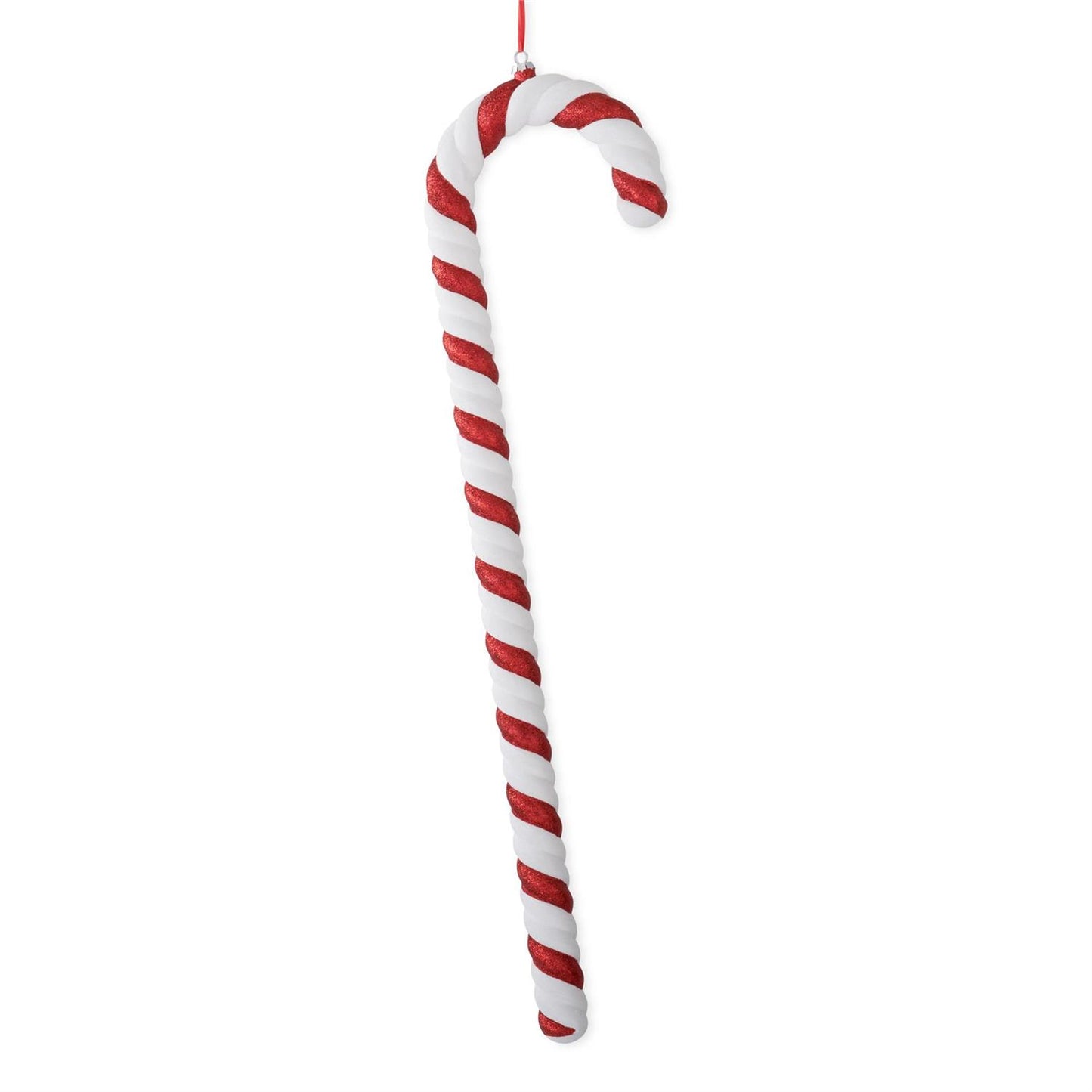 Red & White Candy Cane Ornament 37"