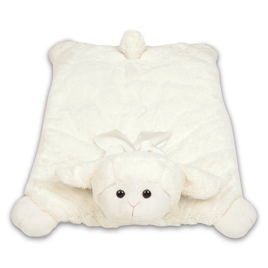 Bearington Baby Belly Blanket Lamby Lamb