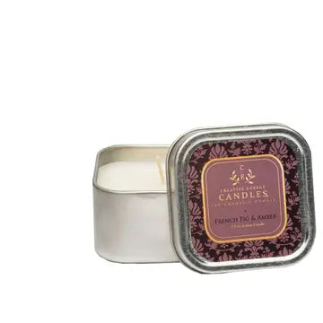 Lotion Candle - French Fig & Amber Travel Tin