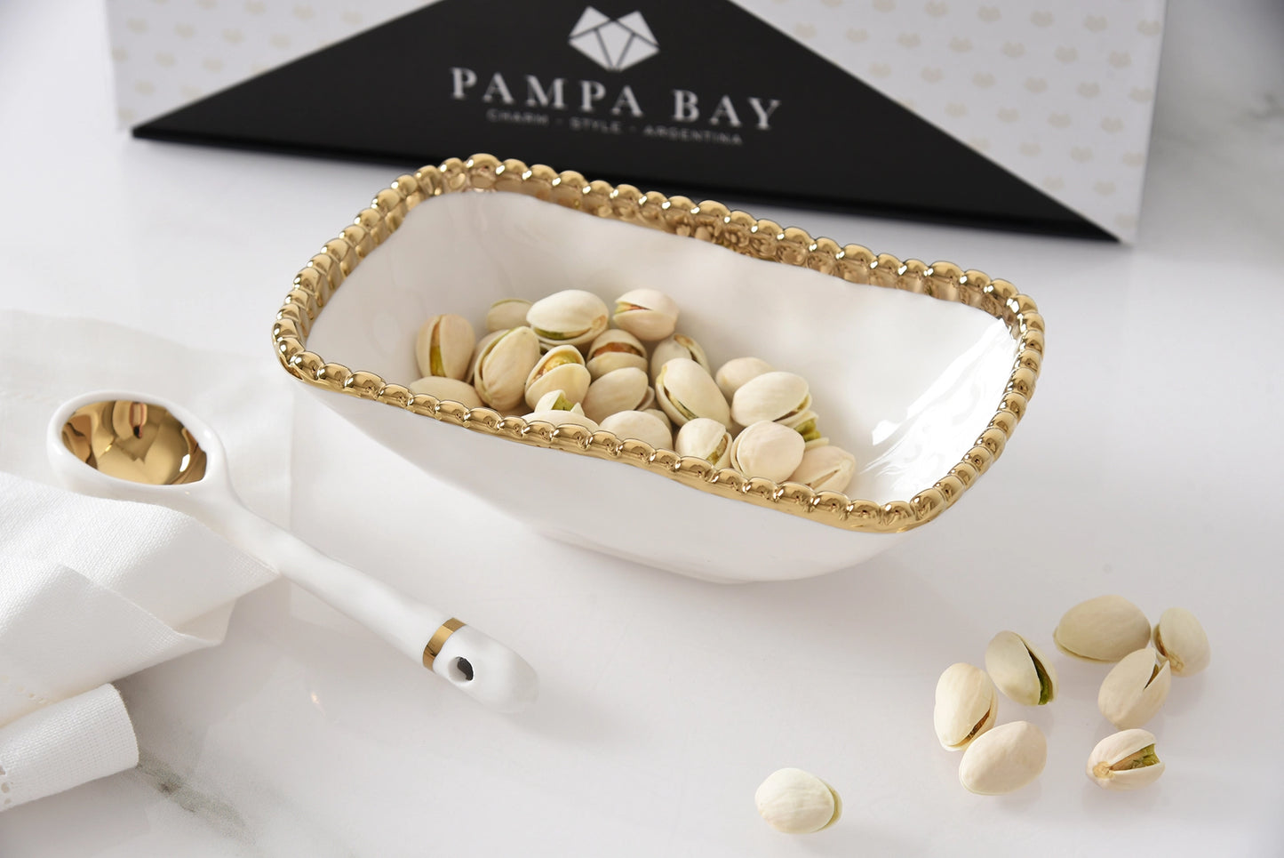 Pampa Bay Golden Beaded Set