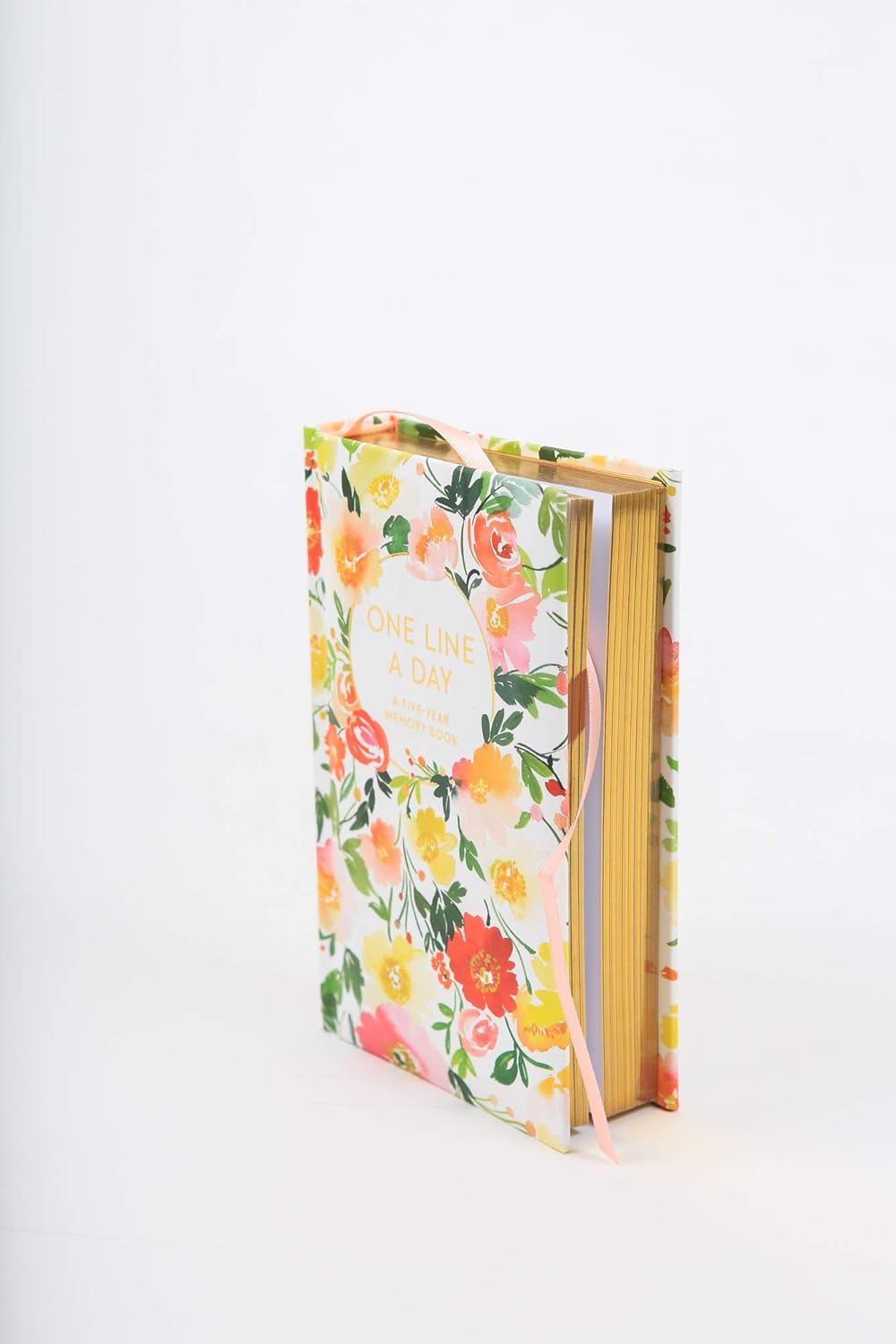 Floral One Line A Day: A Five-Year Memory Book