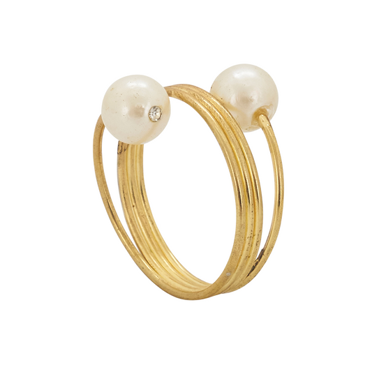 Saro Pearl Napkin Ring