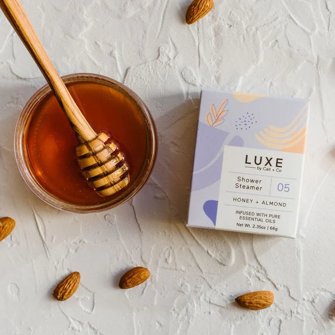 LUXE Honey + Almond Shower Steamer