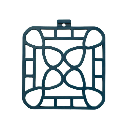 Blue Interlocking Trivet