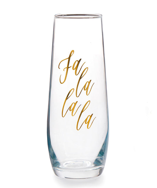 SALE Stemless Champagne Flute