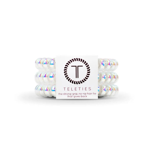 Teleties Peppermint 3pk Hair Ties Small