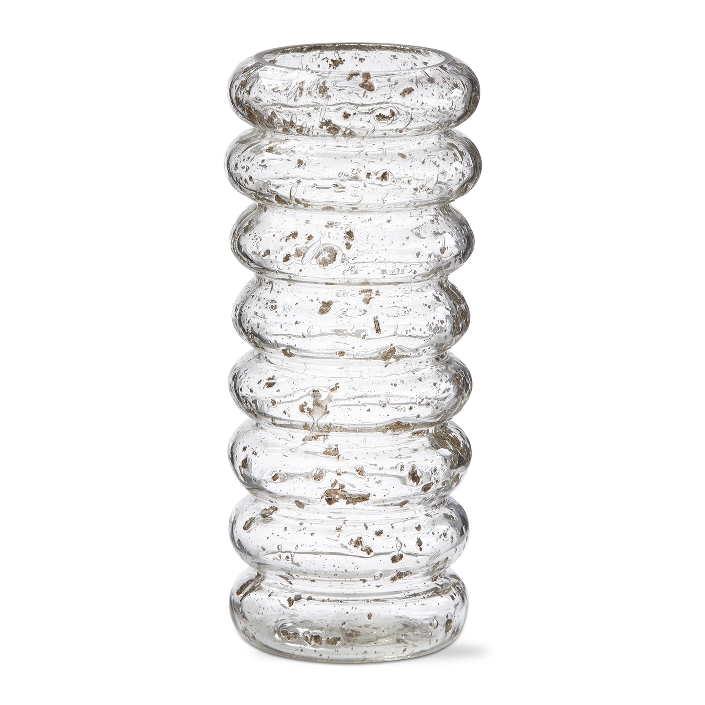 Bubble Pebble Tall Glass Vase
