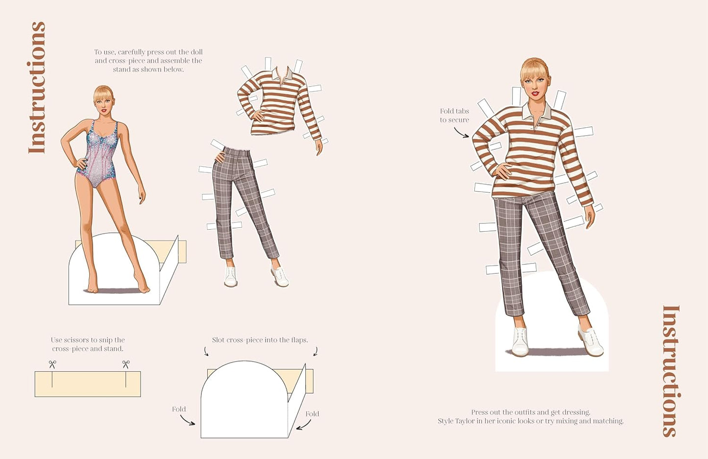 Dress Up Taylor Book