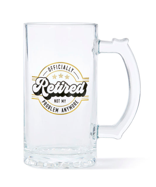 Retirement Beer Glass