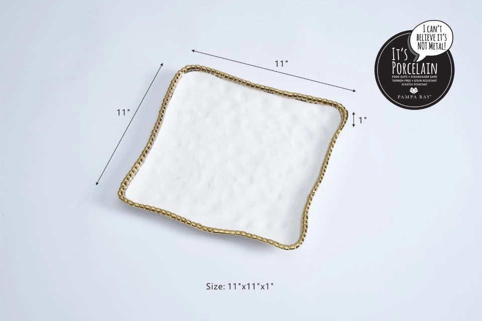 Pampa Bay Square Serving Platter