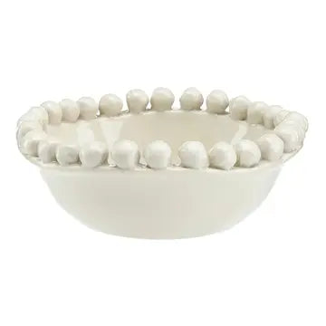 Beaded Bowl Sand Small