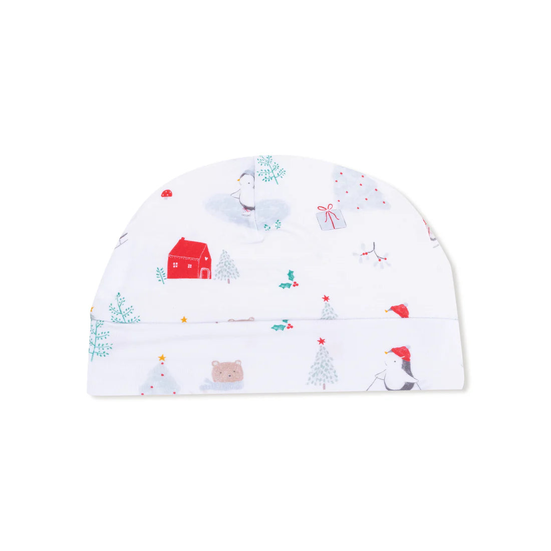 Angel Dear Santa Ski Friends Beanie Hat 0-3mos