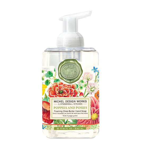 Michel Design Works Poppies & Posies Foaming Hand Soap