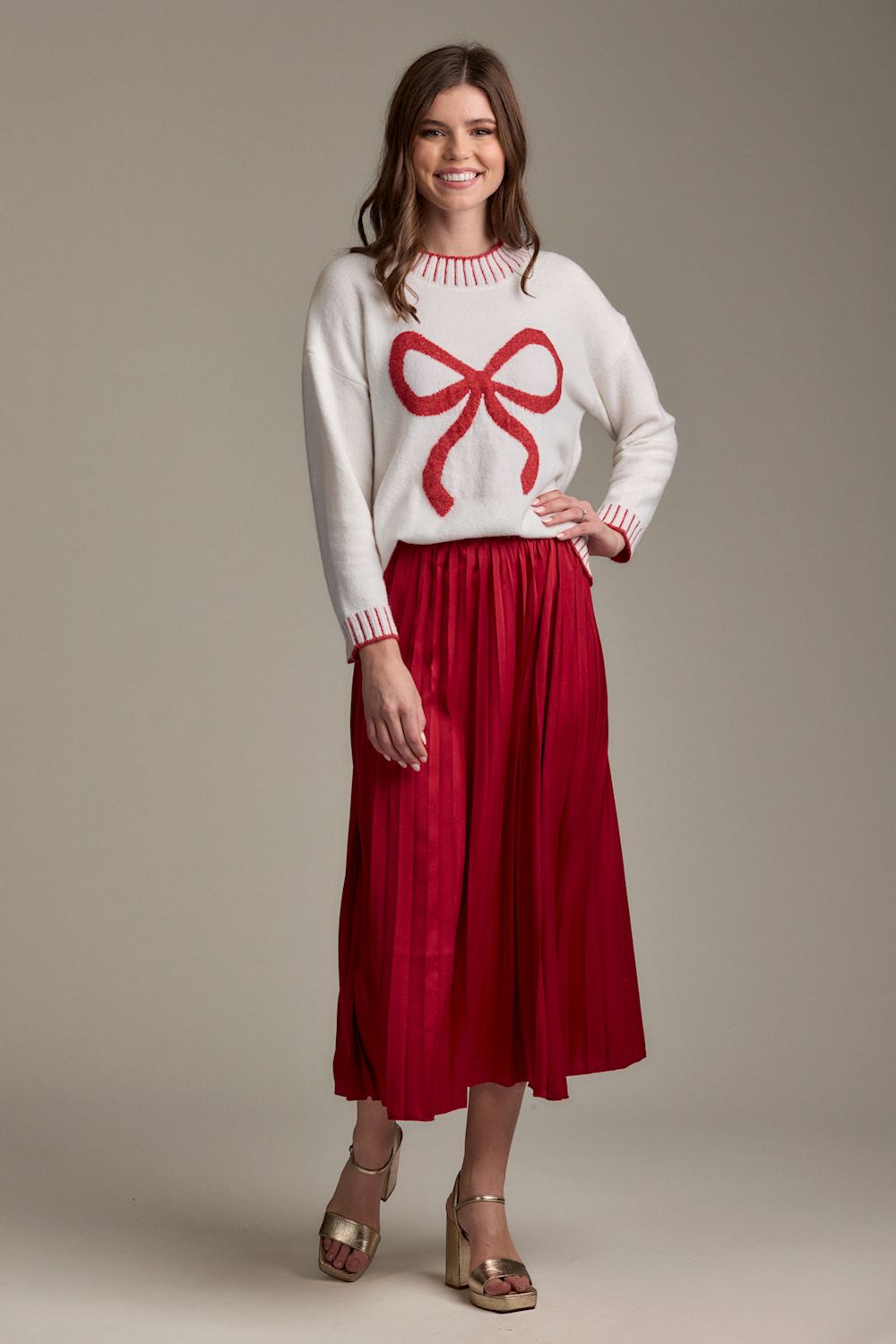 Wilder Bow Sweater Small