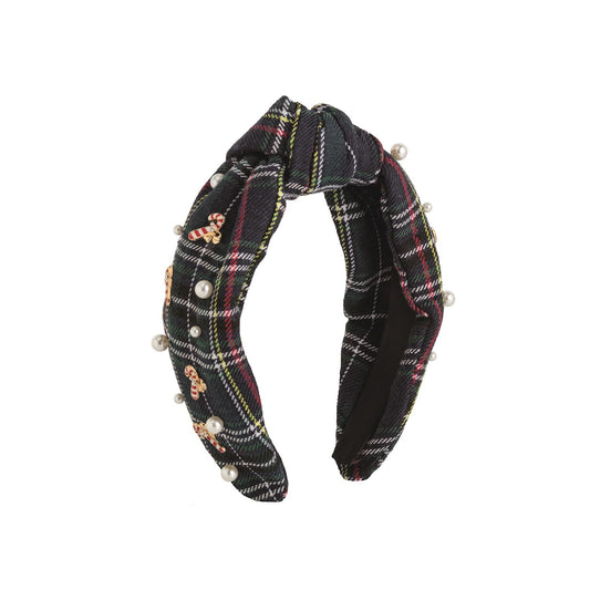 Mudpie Holiday Icon Headband Navy