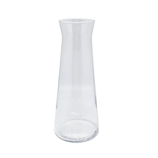 Mariposa Fine Line Clear with White Rim Decanter