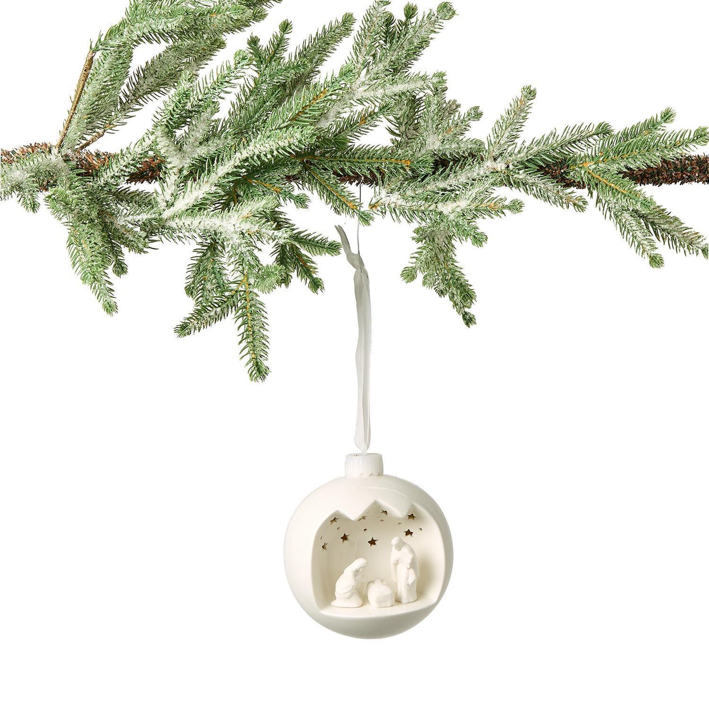 Nativity Light-Up Ornament w/Stand