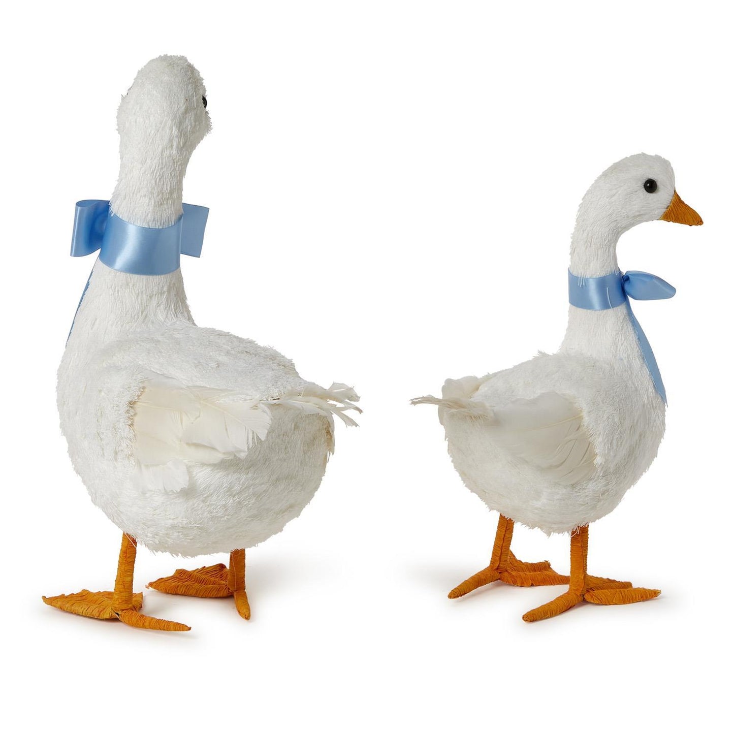 SALE Goose with Satin Bow Large