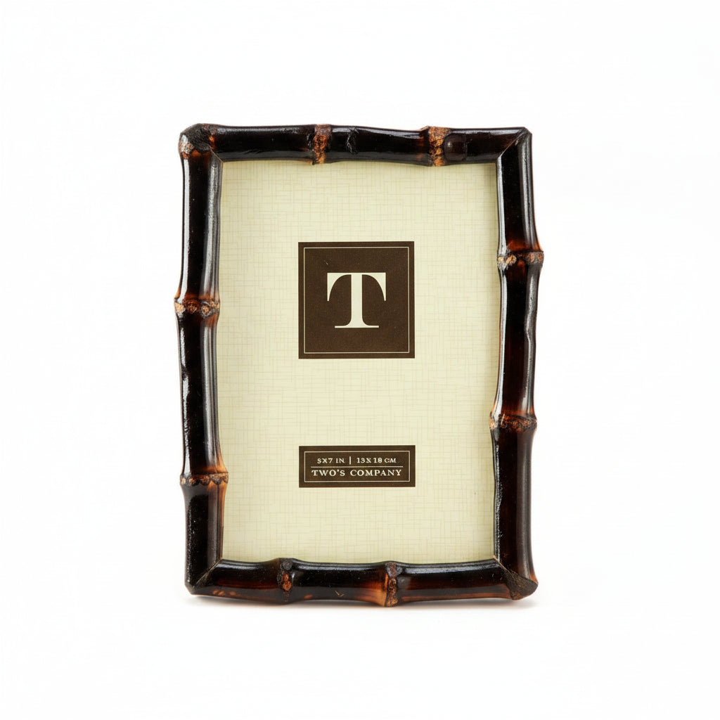 picture frame made of bamboo