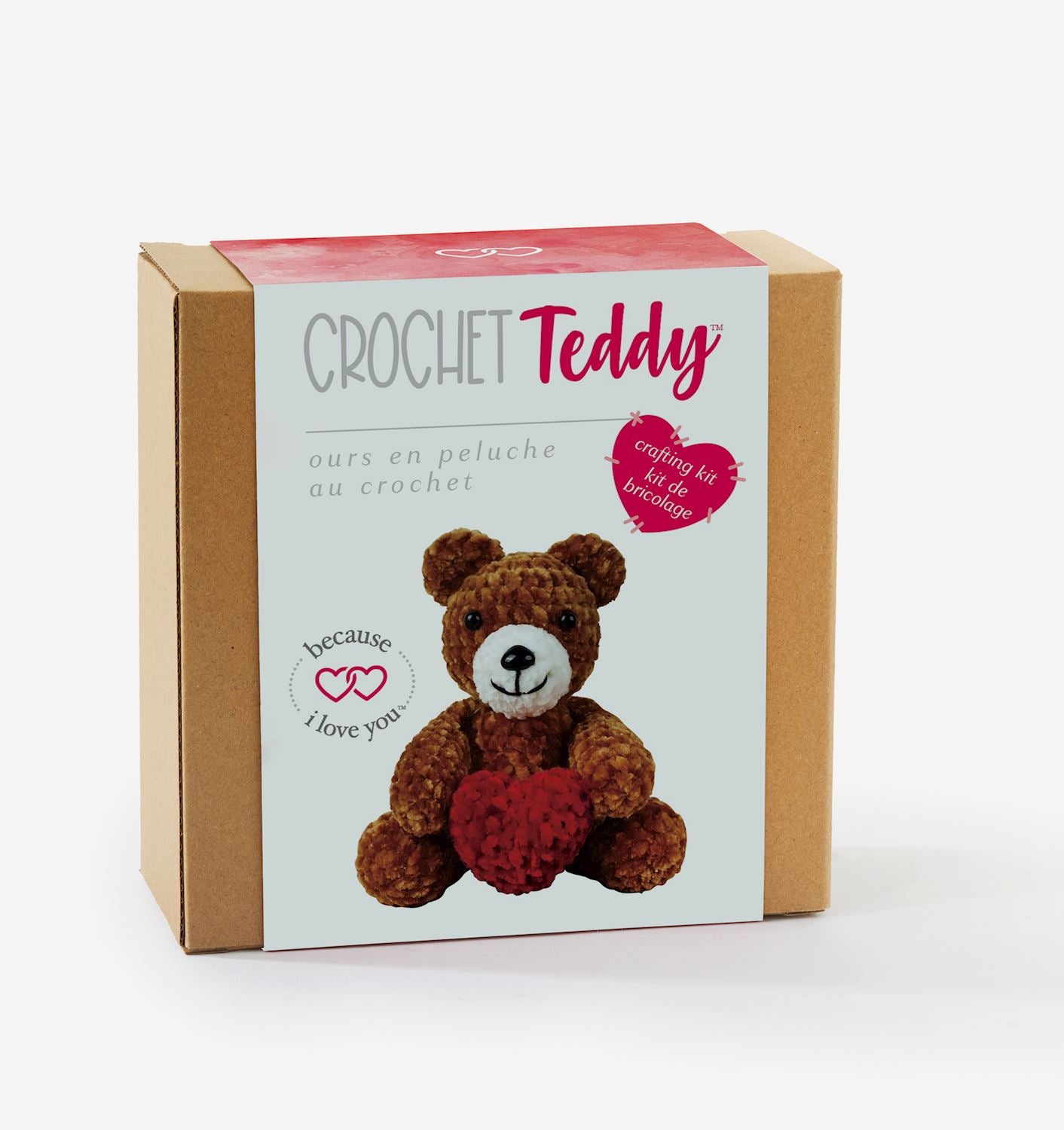 Valentine Crochet Bear