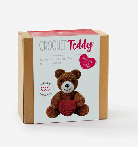 Valentine Crochet Bear