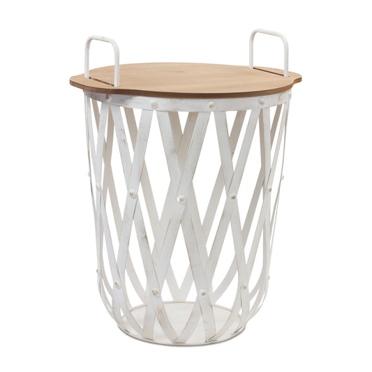 Basket Side Table Large