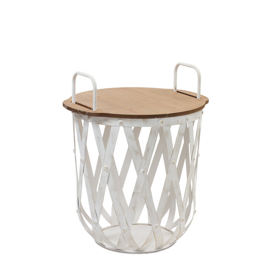 Basket Side Table Small