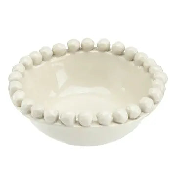 Beaded Bowl Sand Small