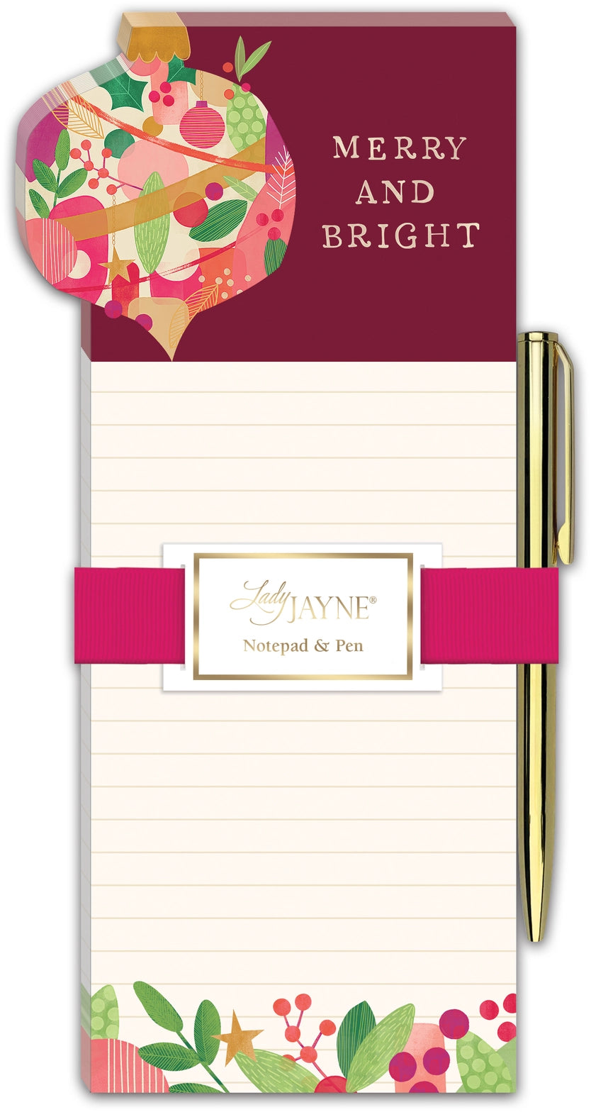 Ornament Die Cut Notepad