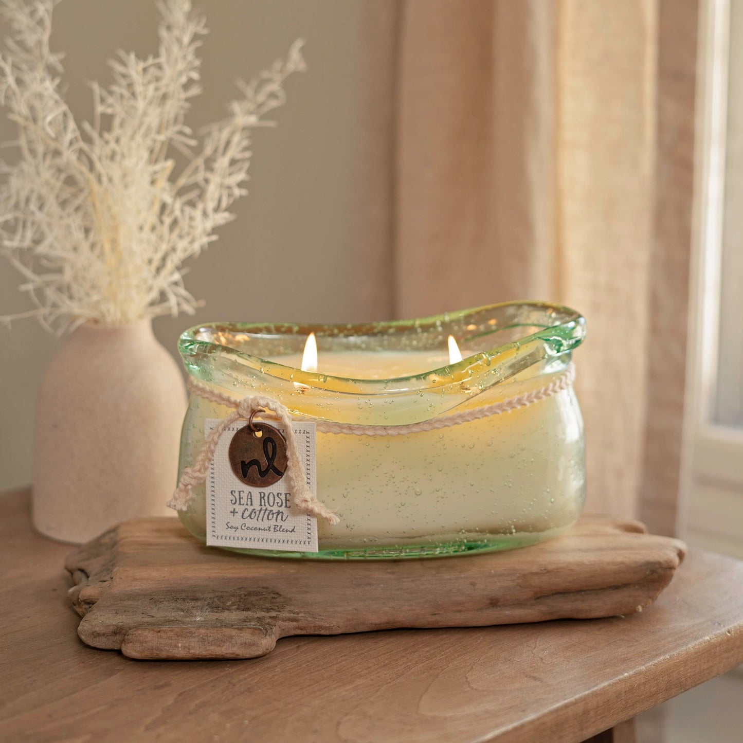 Sea Rose & Cotton Windward Candle